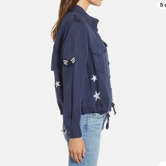 Rails Grant Star Military Jacket - Size S - Picture 5 of 9